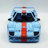 1:8 The Ultimate Ferrari F40 Supercar, Gulf Blue Custom Edition (4026 PCS)
